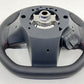 22-24 SUBARU WRX DRIVER STEERING WHEEL LEATHER BLACK OEM