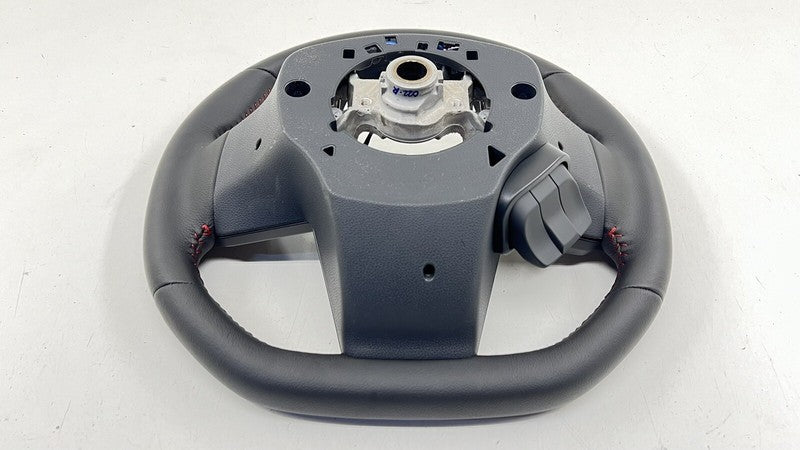 22-24 SUBARU WRX DRIVER STEERING WHEEL LEATHER BLACK OEM