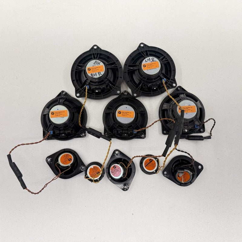 9169687 BMW M5 528 535 550 F10 HK Top Hi-Fi HiFi Tweeter Speaker Woofer Audio Set OEM