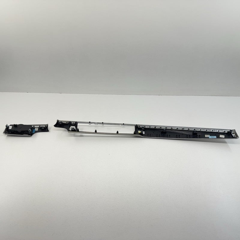 8 051 335 11-16 BMW M5 528 535 550 F10 Interior Trim Set Aluminum Silver Dash & Doors OEM