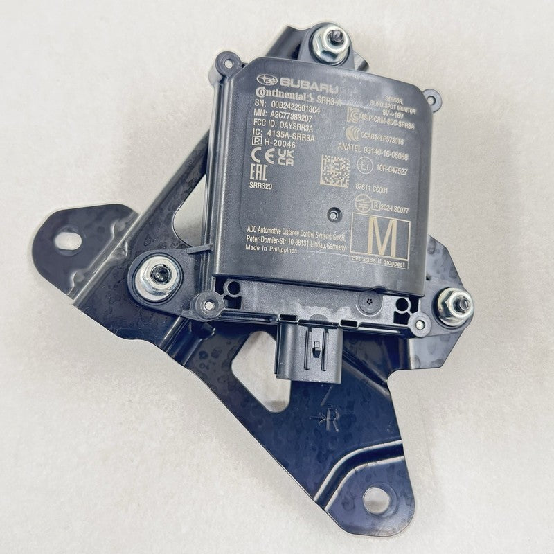 87611 CC001 / 87611CC001 22-25 TOYOTA GR86 RIGHT REAR BLIND SPOT SENSOR RADAR MONITOR 87611 CC001 OEM