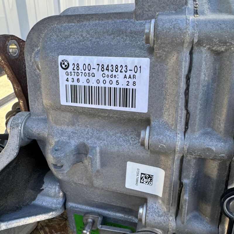 7843823 12-17 BMW M5 M6 F06 F10 F12 F13 TRANSMISSION ASSSEMBLY 7 SPEED DCT 63K MILES OEM