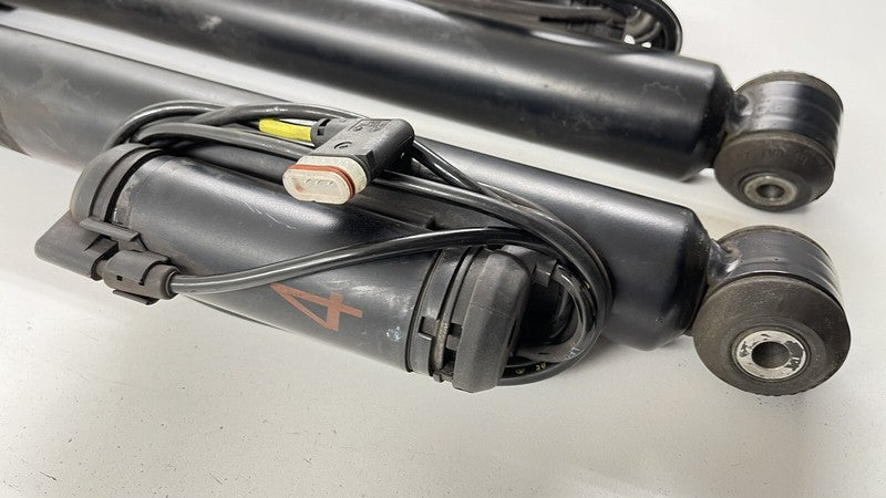 03-09 MERCEDES BENZ E350 W211 LEFT RIGHT REAR ADAPTIVE SHOCK ABSORBER PAIR OEM