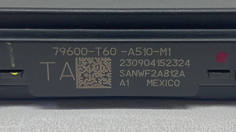 79600-T60-A510-M1 / 79600 T60 A510 M1 / 79600T60A510M1 24-25 ACURA INTEGRA TYPE S TEMPERATURE CLIMATE CONTROL MODULE OEM