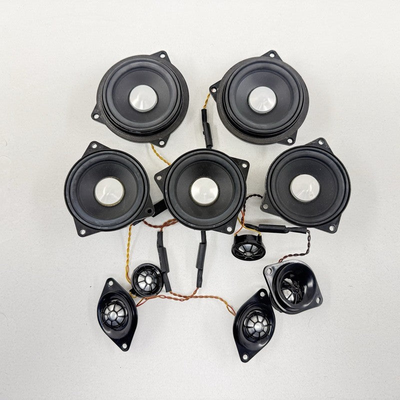 9169687 BMW M5 528 535 550 F10 HK Top Hi-Fi HiFi Tweeter Speaker Woofer Audio Set OEM