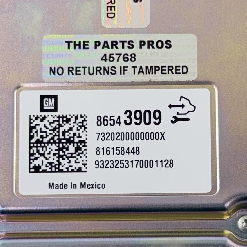 8654 3909 / 86543909 22-24 CADILLAC CT5 V BLACKWING SPEAKER TWEETER SET WITH AMPLIFIER AMP MODULE OEM