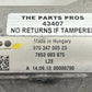 970 347 005 23 / 97034700523 12-16 PORSCHE PANAMERA HYBRID POWER STEERING GEAR BOX RACK AND PINION OEM