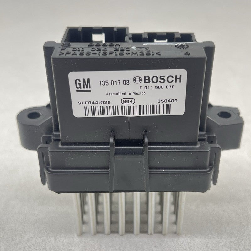 F011500070 / F 011 500 070 10-15 CHEVROLET CAMARO SS HVAC HEATER CORE BLOWER MOTOR RESISTOR 13501703 OEM