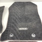  22-23 SUBARU BRZ LEFT RIGHT FRONT REAR CARPET FLOOR MAT BLACK SET OEM