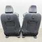 24-26 Ford Mustang GT Premium Front Seat Pair Leather Black W/ White Stitch OEM