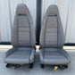 Does Not Apply 10-16 PORSCHE PANAMERA FRONT SEAT PAIR POWER MEMORY LEATHER PLATINUM GREY OEM