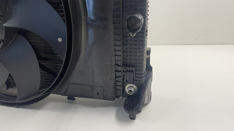 A 204 500 28 03 10-11 MERCEDES BENZ W212 E350 4MATIC RADIATOR CONDENSER COOLING FAN ASSEMBLY OEM