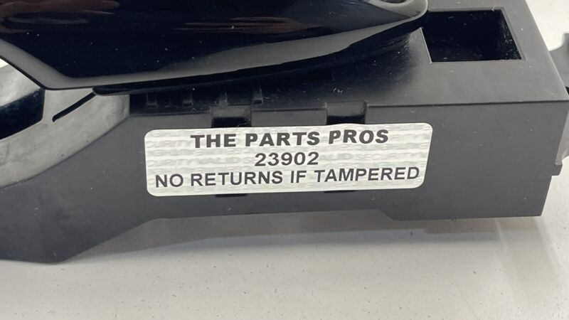 14-22 INFINITI Q50 DRIVER LEFT REAR EXTERIOR DOOR GRAB HANDLE BLACK OEM