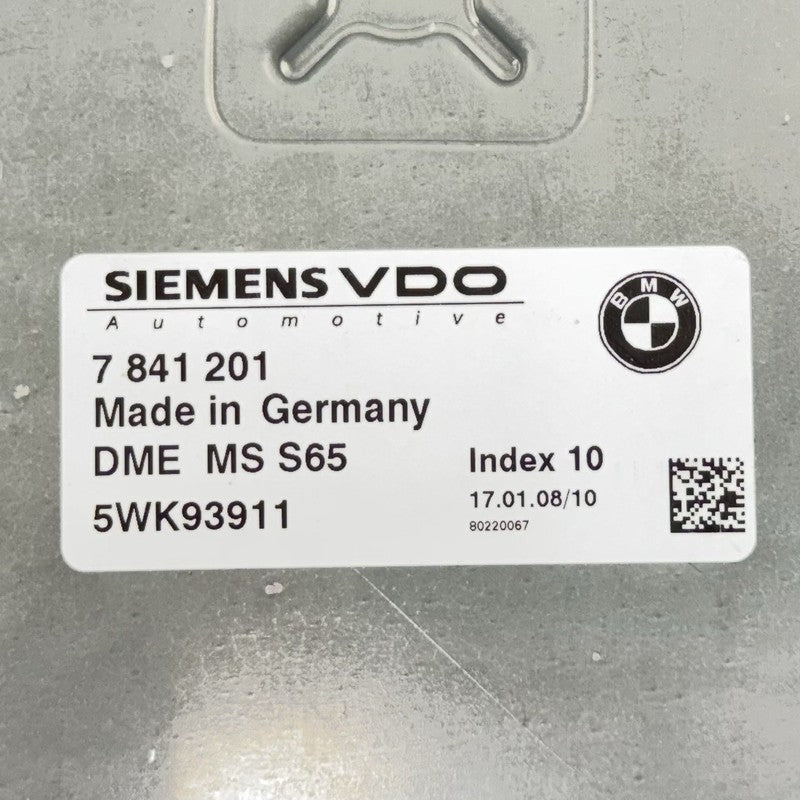 7 841 201 / 7841201 06-10 BMW M6 E63 E64 ECU Engine Control Module Car Access System W/ Key Set OEM