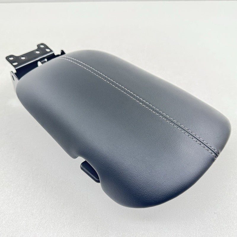 24-25 Ford Mustang Center Console Armrest Arm Rest Cover Lid White Stitching OEM