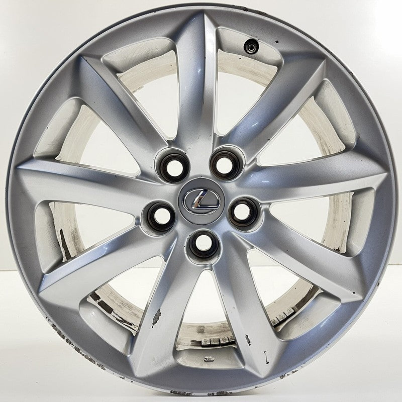 42611-50730 / 42611 50730 / 4261150730 07-09 Lexus LS460 Wheel Rim 18x7.5 +32 Offset Silver 42611-50730 Factory OEM