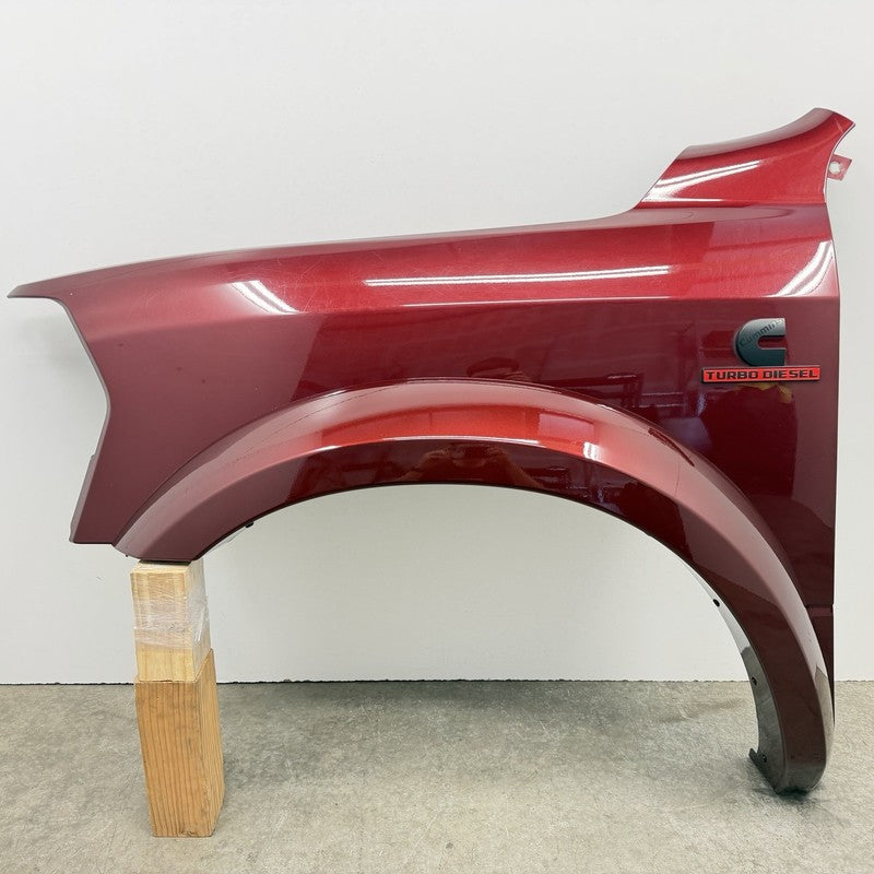 19-24 Ram 4500 5500 Driver Left Front Fender Panel W/ Flare Velvet Red