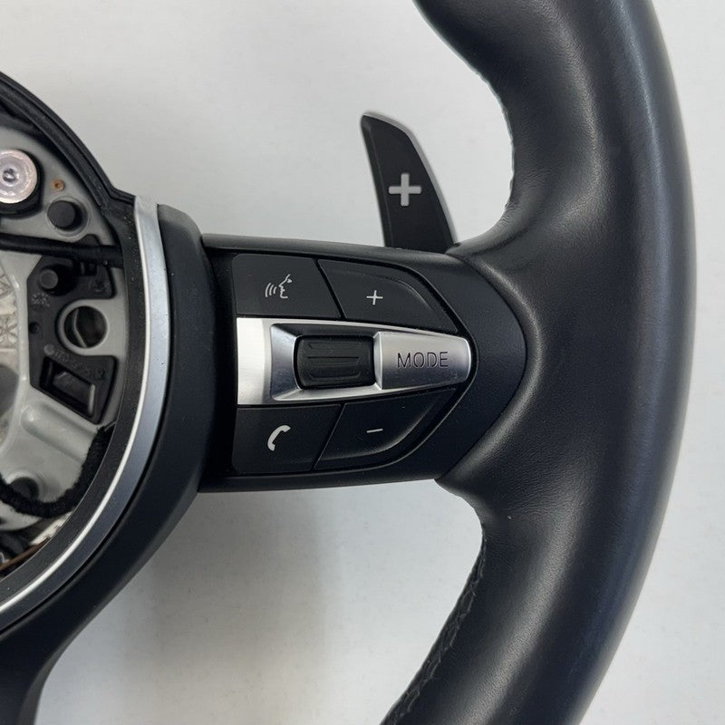 7 848 640 / 7848640 BMW M5 M6 F06 F10 F12 F13 M Sport Heated Steering Wheel W/ Paddle Shifters OEM