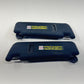 08-14 Lexus IS F Left And Right Sunvisor Sun Visor Shade Pair Black OEM