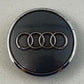 Audi Wheel Center Cap Rim Hubcap Gray Factory OEM