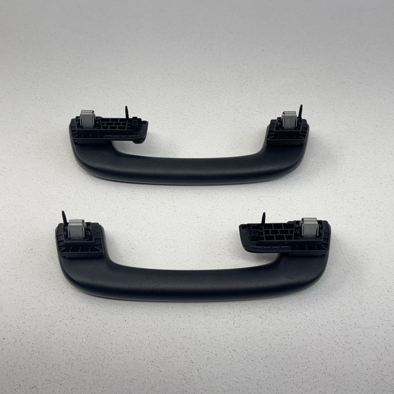 11-16 BMW M5 528 535 550 F10 Interior Headliner Roof Grab Handle Set Black OEM