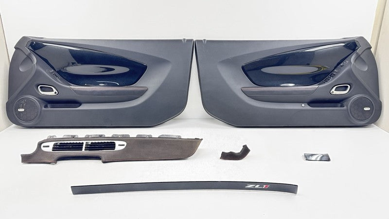 22757135 12-15 Chevrolet Camaro ZL1 Interior Trim Set Dash Trims With Door Panels OEM
