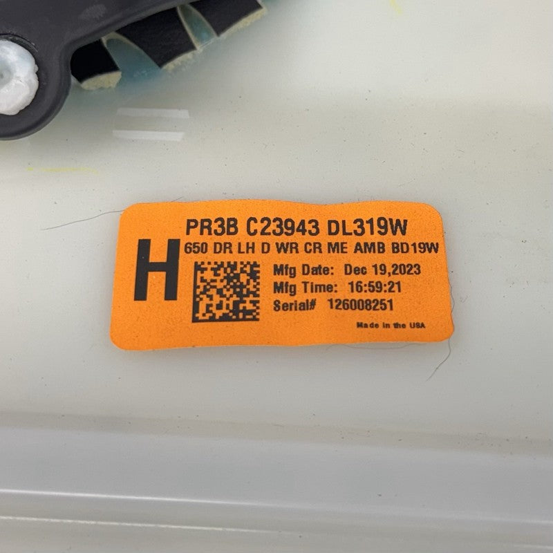 PR3B C23943 DL319W 24-26 Ford Mustang GT Premium Driver Left Door Panel Interior Trim Black OEM