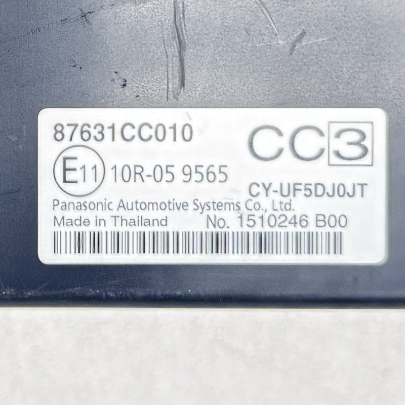 87631CC000 22-25 TOYOTA GR86 SUBARU BRZ SONAR CONTROL MODULE 87631CC000 OEM