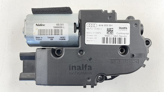 405 041 / 405.041 / 405041 11-18 AUDI A8 S8 PANORAMIC SUNROOF SUN ROOF MOON ROOF MOTOR 4H4 959 591 OEM