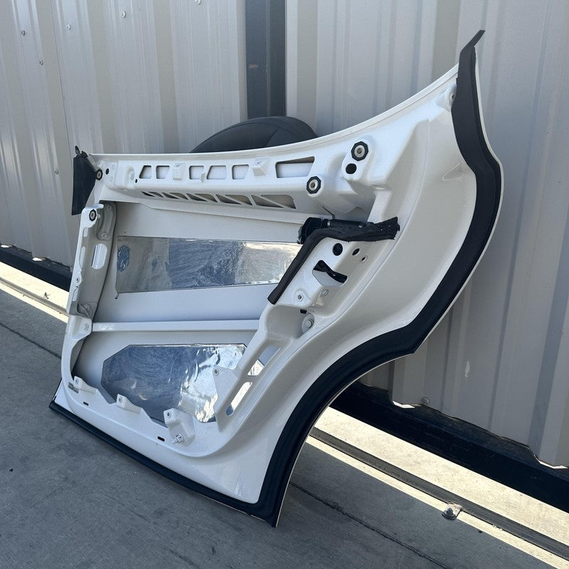 10-16 PORSCHE PANAMERA PASSENGER RIGHT REAR DOOR SHELL WHITE OEM