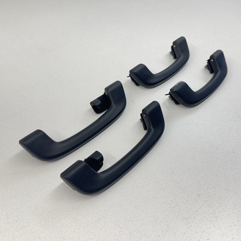 11-16 BMW M5 528 535 550 F10 Interior Headliner Roof Grab Handle Set Black OEM