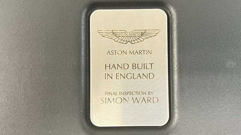 07-17 ASTON MARTIN VANTAGE FRONT UPPER RADIATOR SUPPORT ACCESS COVER TRIM OEM