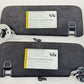 22-23 CADILLAC CT4 V BLACKWING LEFT & RIGHT SUNVISOR SUN VISOR PAIR SUEDE OEM