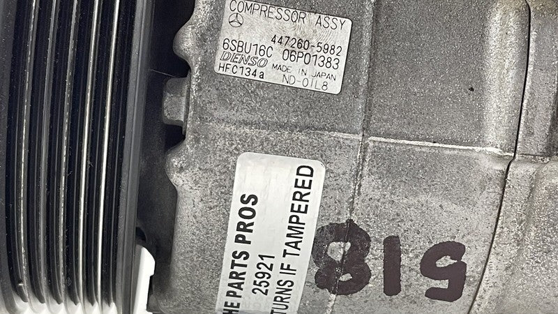 0032308511 / A0032308511 / A 003 230 85 11 8511 12-14 MERCEDES BENZ W204 C250 AC COMPRESSOR AIR CONDITIONING 447260-5982