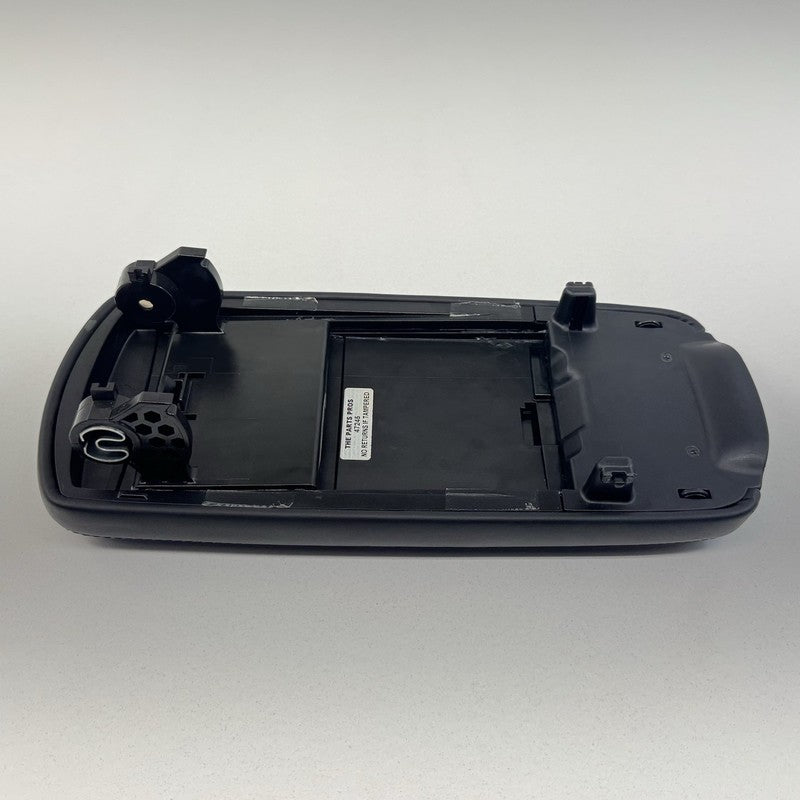 08-14 Lexus IS F Center Console Armrest Arm Rest Cover Lid W/ Blue Stitching OEM