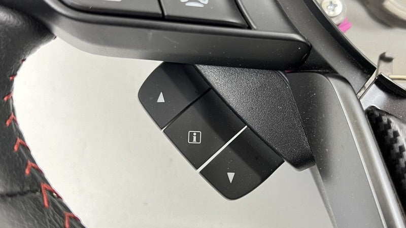 22-24 SUBARU WRX DRIVER STEERING WHEEL LEATHER BLACK OEM