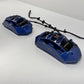 34117845747 12-18 BMW M5 M6 F06 F10 F12 F13 Front Brembo Brake Caliper Pair Blue OEM