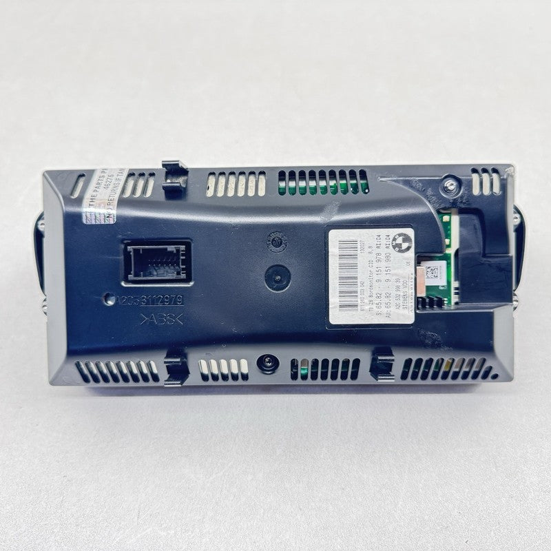 9 151 978 / 9151978 07-10 BMW M6 E63 E64 NAVIGATION RADIO DISPLAY SCREEN 9151978 OEM