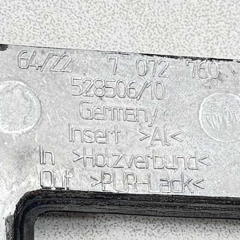 528506/10 06-10 BMW M6 E63 E64 INTERIOR CARBON FIBER TRIM SET DOOR PANEL DASHBOARD OEM