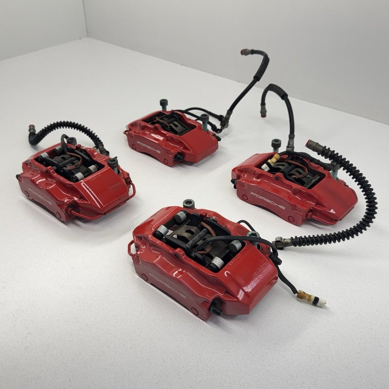 97-12 Porsche 911 996 Boxster Cayman 986 987 Brake Caliper Brembo Set Red OEM