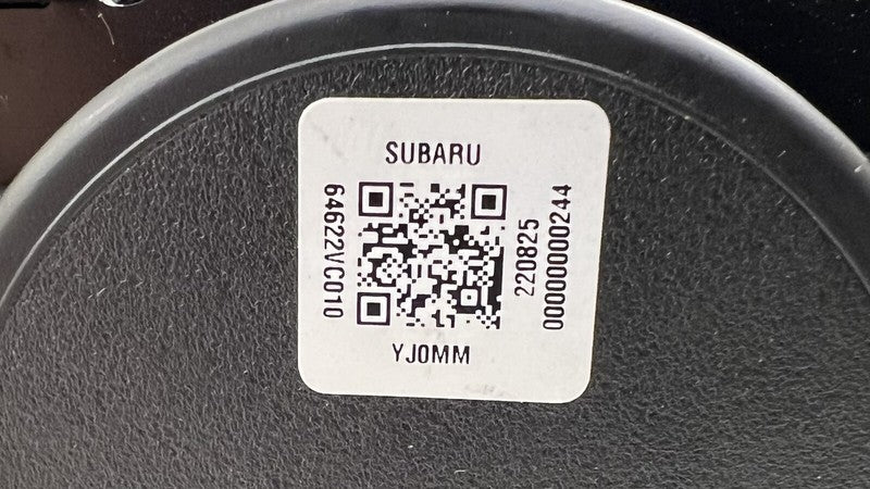 64622VC010 22-24 SUBARU WRX DRIVER LEFT FRONT SEATBELT SEAT BELT RETRACTOR BLACK OEM