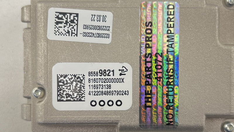 85589821 / 8558 9821 22-24 CADILLAC CT4 V BLACKWING WINDSHIELD LANE KEEP DEPARTURE ASSIST CAMERA OEM