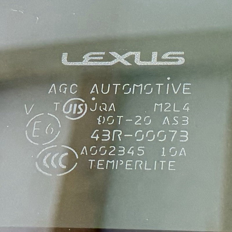 43R-00073 / 43R 00073 / 43R00073 08-14 Lexus IS F Sunroof Sun Roof Glass Window 43R-00073 OEM
