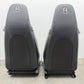 05-08 Porsche 911 997 Boxster Cayman 987 Front Seat Pair Black Leather OEM