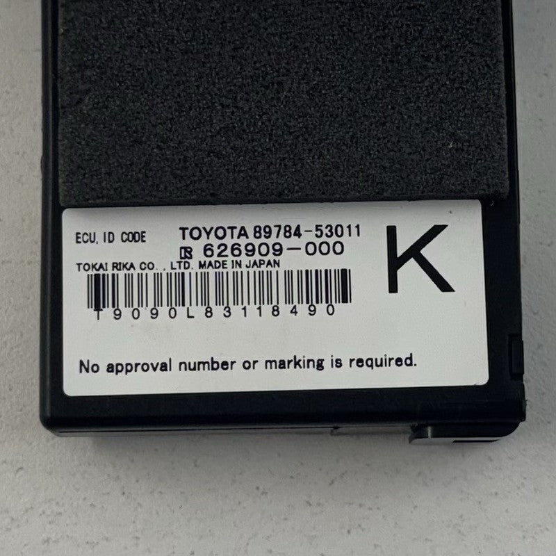89784-53011 / 89784 53011 / 8978453011 06-13 Lexus IS F IS250 IS350 Theft Locking Security Immobilizer 89784-53011 OEM