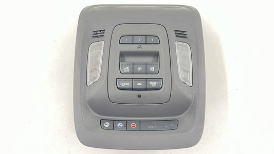 23298802 22-24 CADILLAC CT5 FRONT OVERHEAD CONSOLE LIGHT LAMP CONTROL PANEL DOME OEM