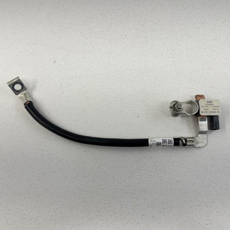 18-24 BMW G01 X3 Negative Battery Ground Cable W/ Sensor 8736083 OEM