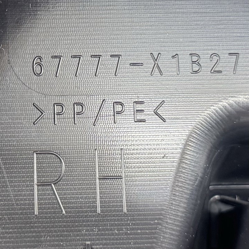 0393W9L1H1 23-25 TOYOTA PRIUS PASSENGER RIGHT FRONT DOOR PANEL CARD COVER TRIM OEM