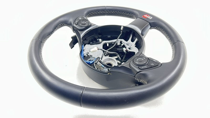 22-25 TOYOTA GR86 PREMIUM DRIVER STEERING WHEEL LEATHER BLACK OEM