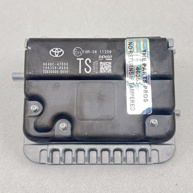100350-0694 / 100350 0694 / 1003500694 23-25 Toyota Prius Front Windshield Lane Keep Assist Camera 8646C-47090 OEM
